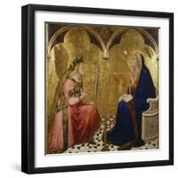 Annunciation, 1344-Ambrogio Lorenzetti-Framed Giclee Print