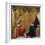 Annunciation, 1344-Ambrogio Lorenzetti-Framed Giclee Print