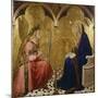 Annunciation, 1344-Ambrogio Lorenzetti-Mounted Giclee Print