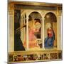 Annunciation, 1425-Fra Angelico-Mounted Giclee Print