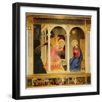 Annunciation, 1425-Fra Angelico-Framed Giclee Print