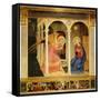 Annunciation, 1425-Fra Angelico-Framed Stretched Canvas