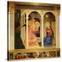 Annunciation, 1425-Fra Angelico-Stretched Canvas