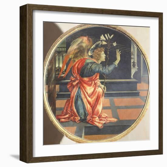 Annunciation, 1483-1484-Filippino Lippi-Framed Giclee Print