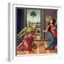 Annunciation, 1489-1490-Sandro Botticelli-Framed Giclee Print