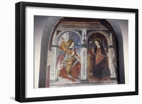 Annunciation, 1491-Carlo Crivelli-Framed Giclee Print