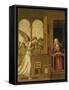 Annunciation, 1495-Cima da Conegliano-Framed Stretched Canvas