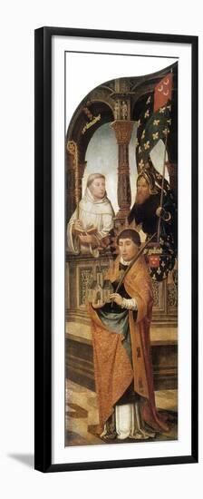 Annunciation, 1516-1517-Jean Bellegambe-Framed Premium Giclee Print