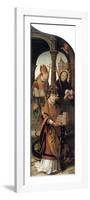 Annunciation, 1516-1517-Jean Bellegambe-Framed Giclee Print