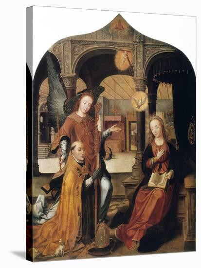 Annunciation, 1516-1517-Jean Bellegambe-Stretched Canvas