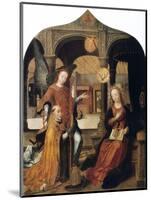 Annunciation, 1516-1517-Jean Bellegambe-Mounted Giclee Print