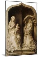 Annunciation, 1516-1517-Jean Bellegambe-Mounted Giclee Print