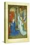 Annunciation, 1520's-Simon Bening-Stretched Canvas