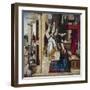 Annunciation, 1523-Carlos Frey-Framed Giclee Print