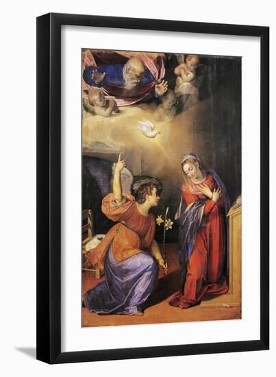 Annunciation, 1587-Scipione Pulzone-Framed Giclee Print