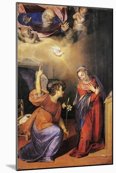 Annunciation, 1587-Scipione Pulzone-Mounted Giclee Print