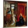 Annunciation, 15Th Century (Oil on Wood)-Rogier van der Weyden-Mounted Giclee Print