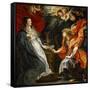 Annunciation, 1609-Peter Paul Rubens-Framed Stretched Canvas