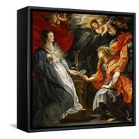 Annunciation, 1609-Peter Paul Rubens-Framed Stretched Canvas