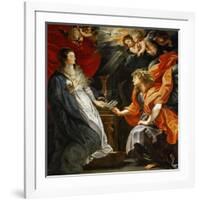 Annunciation, 1609-Peter Paul Rubens-Framed Giclee Print