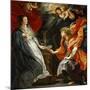 Annunciation, 1609-Peter Paul Rubens-Mounted Giclee Print