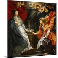 Annunciation, 1609-Peter Paul Rubens-Mounted Giclee Print