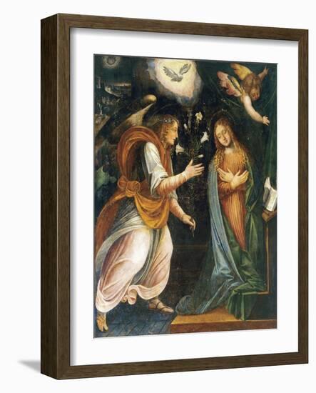 Annunciation, 1613-Melchiorre D'Enrico-Framed Giclee Print