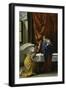 Annunciation, 1621-1623-Orazio Gentileschi-Framed Giclee Print