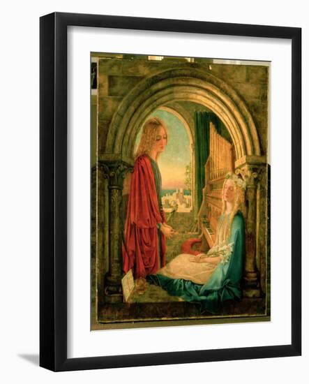 Annunciation, 1859-Charlotte E. Babb-Framed Giclee Print