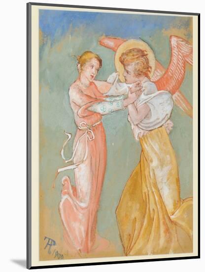 Annunciation, 1900-Phoebe Anna Traquair-Mounted Giclee Print