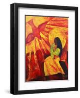 Annunciation, 2011-Patricia Brintle-Framed Premium Giclee Print