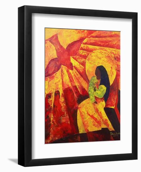 Annunciation, 2011-Patricia Brintle-Framed Premium Giclee Print