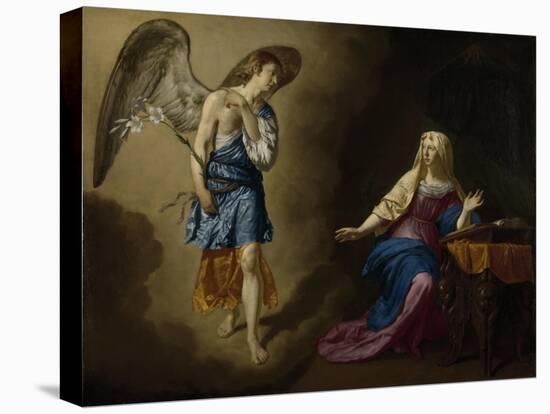 Annunciation, Adriaen Van De Velde-Adriaen van de Velde-Stretched Canvas