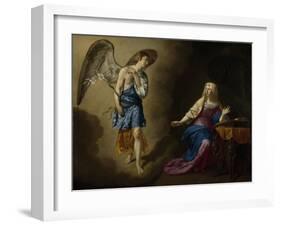 Annunciation, Adriaen Van De Velde-Adriaen van de Velde-Framed Art Print