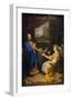 Annunciation, Altarpiece, 1582-84 (Oil on Canvas)-Federico Fiori Barocci or Baroccio-Framed Giclee Print