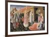 Annunciation Altarpiece-Fra Angelico-Framed Art Print