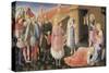 Annunciation Altarpiece-Fra Angelico-Stretched Canvas