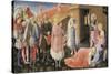 Annunciation Altarpiece-Fra Angelico-Stretched Canvas