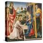 Annunciation and Saints-Filippino Lippi-Stretched Canvas