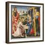 Annunciation and Saints-Filippino Lippi-Framed Giclee Print