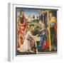 Annunciation and Saints-Filippino Lippi-Framed Giclee Print