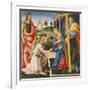 Annunciation and Saints-Filippino Lippi-Framed Giclee Print