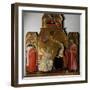 Annunciation and Saints-Taddeo di Bartolo-Framed Giclee Print