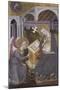 Annunciation, Angel Gabriel Kneeling to Mary-Pedro Serra-Mounted Art Print