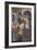 Annunciation, Angel Gabriel Kneeling to Mary-Pedro Serra-Framed Art Print