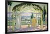 Annunciation at Fiesole, 1919-Maurice Denis-Framed Giclee Print