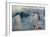 Annunciation at Fiesole-Maurice Denis-Framed Giclee Print