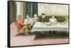 Annunciation at Table, 2006-Caroline Jennings-Framed Stretched Canvas