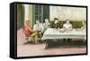 Annunciation at Table, 2006-Caroline Jennings-Framed Stretched Canvas