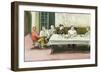 Annunciation at Table, 2006-Caroline Jennings-Framed Giclee Print